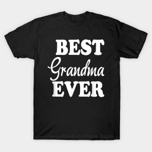 Best Grandma Ever T-Shirt